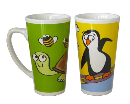 Tall V Shape Ceramic Mug Tall V Shape Ceramic Mug